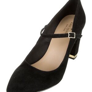 Kate Spade Black Suede Women's Heels